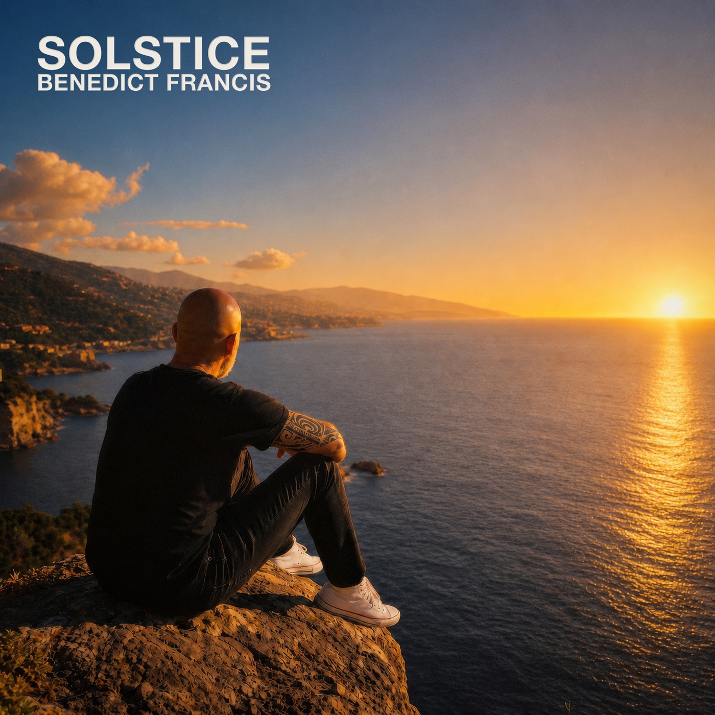 Album cover for Solstice by Benedict Francis